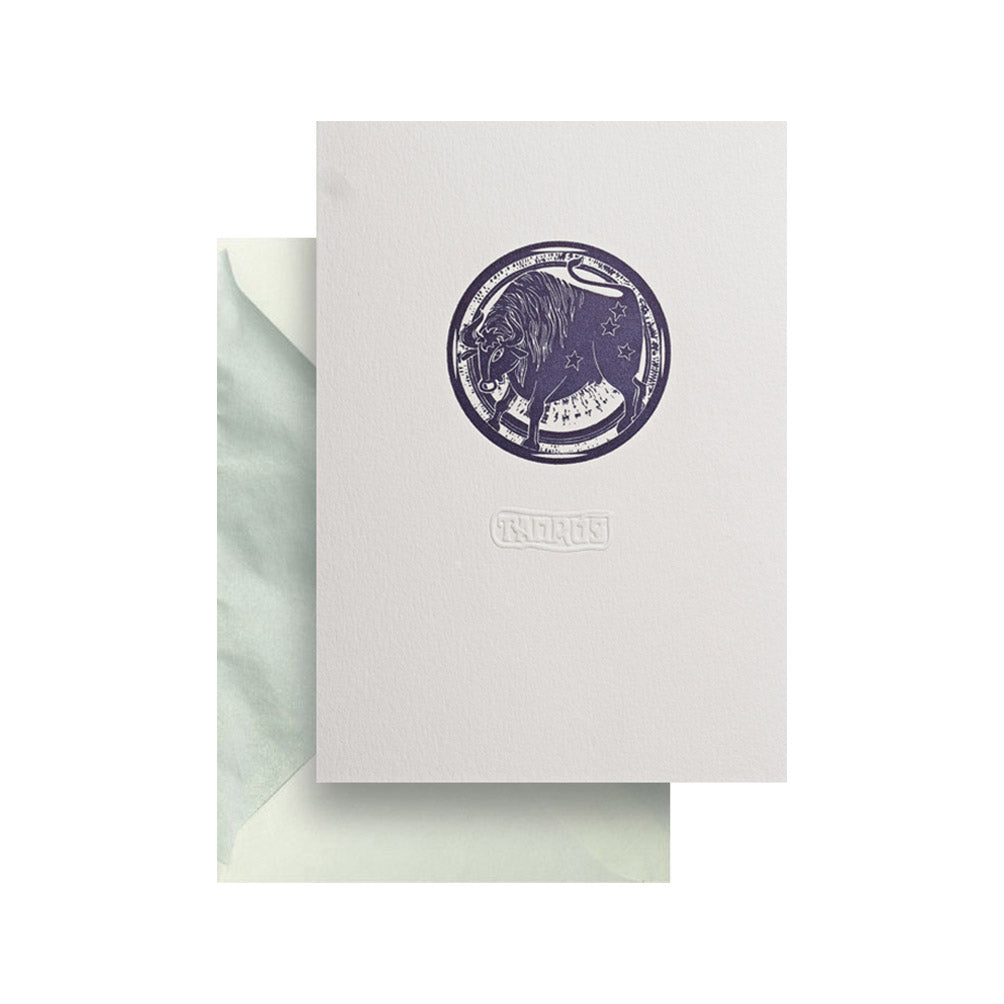 Taurus Greeting Card