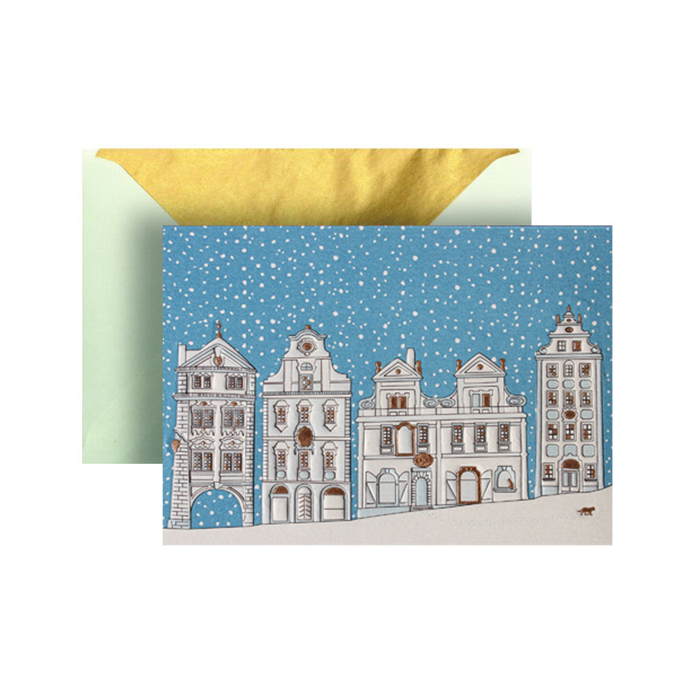 The House at the Two Suns Greeting Card