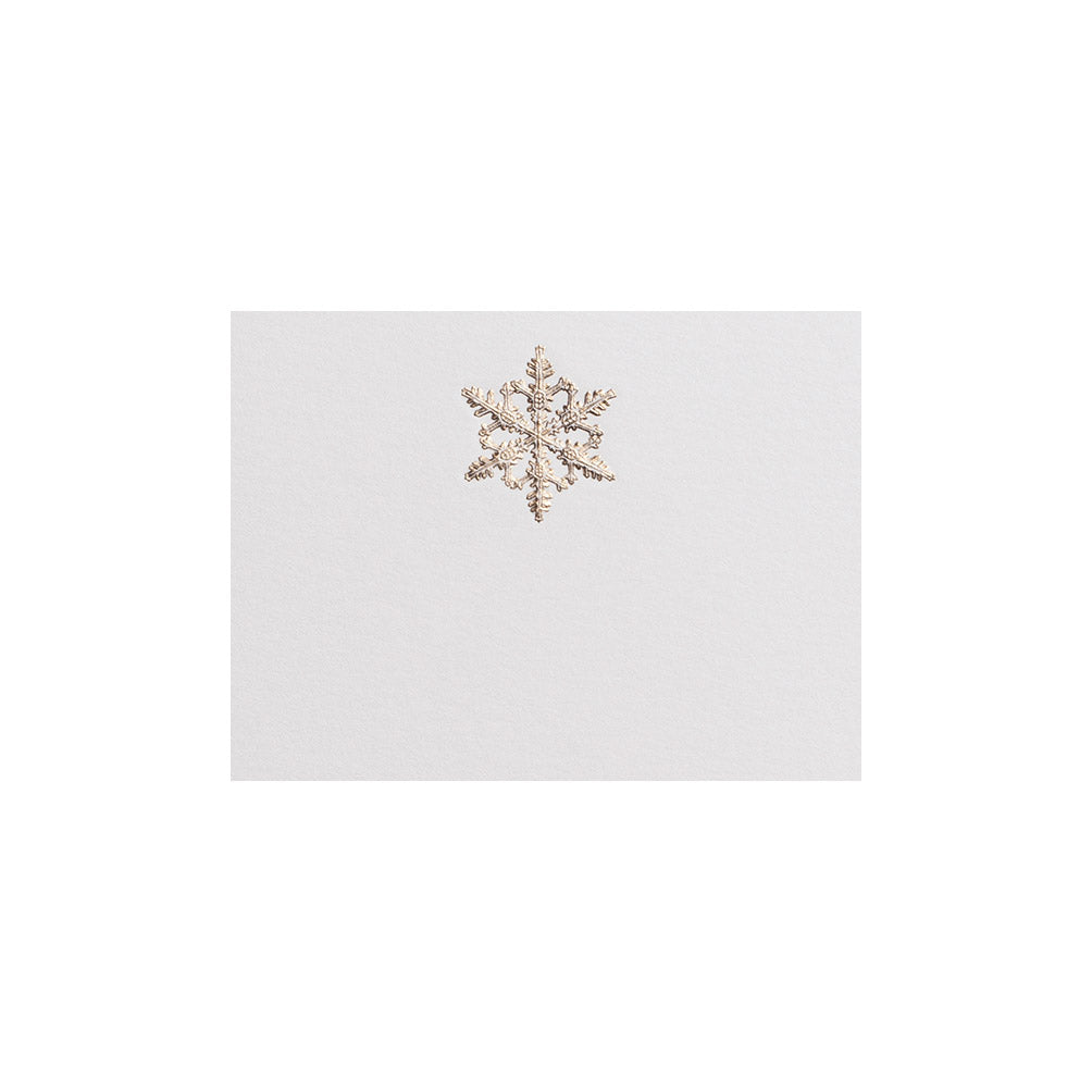 Gold Snowflake, table card (10 pcs)