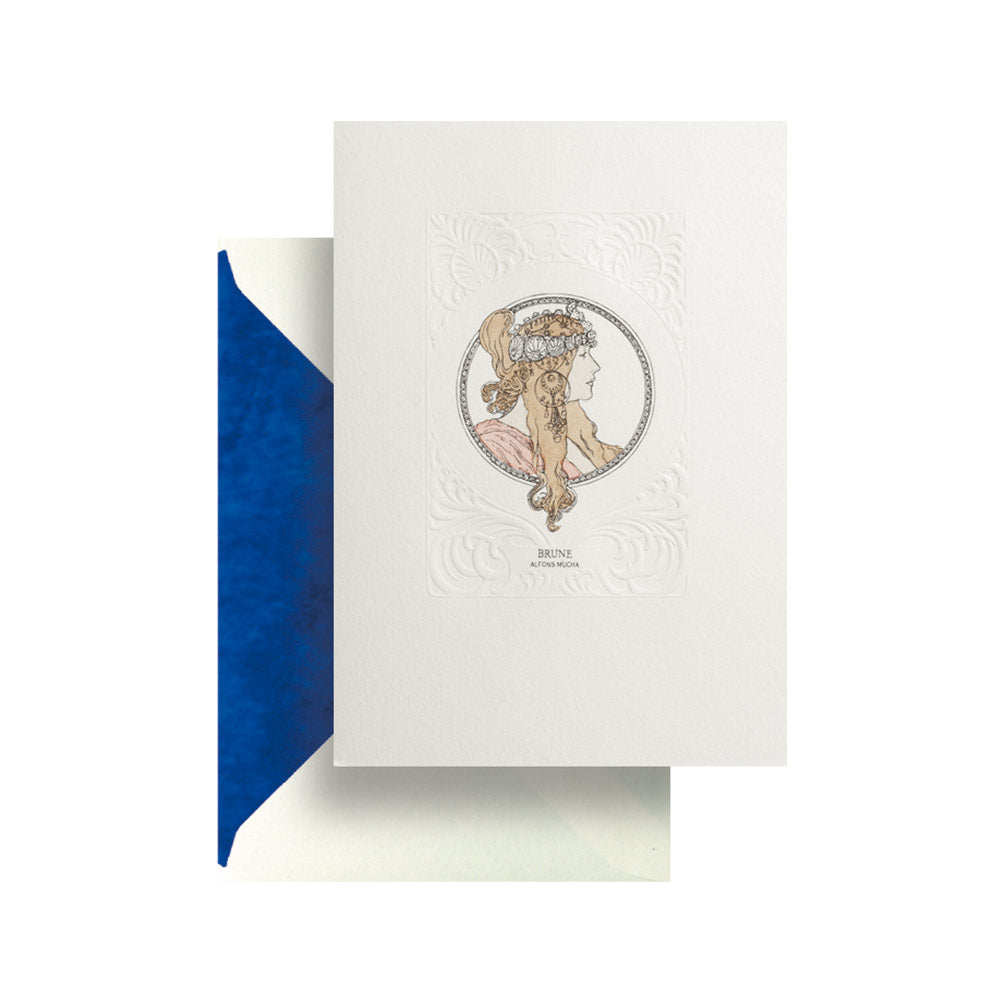 Brunette Card