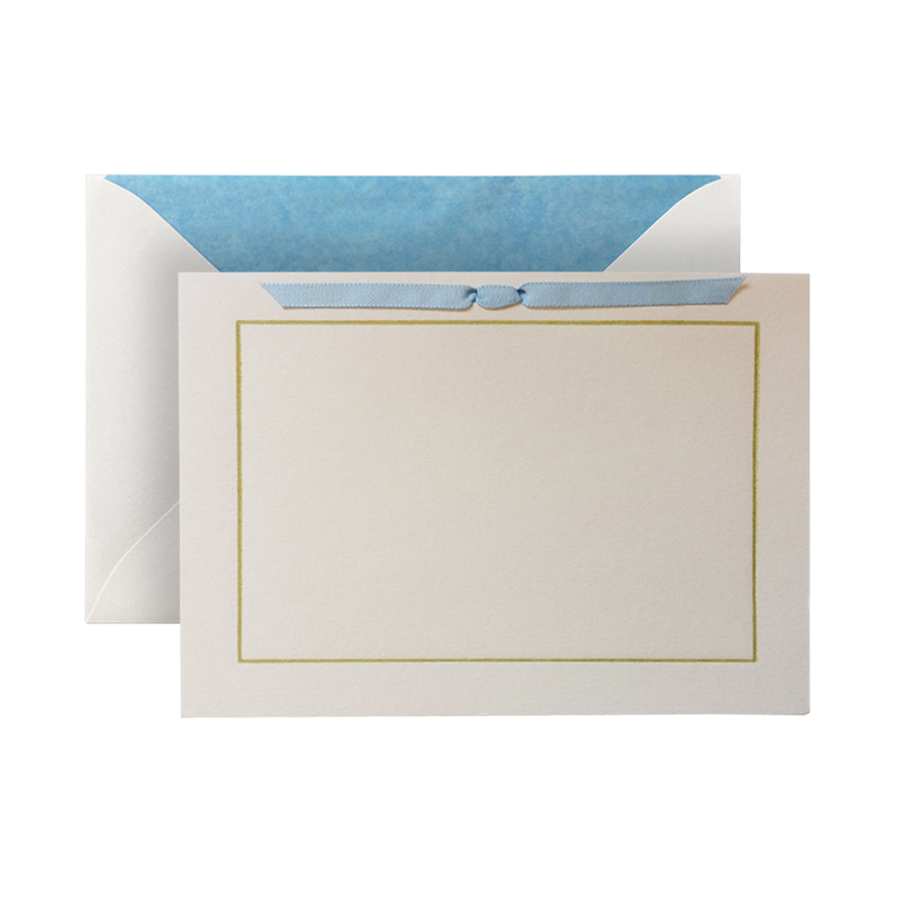 Light Blue Photo Card