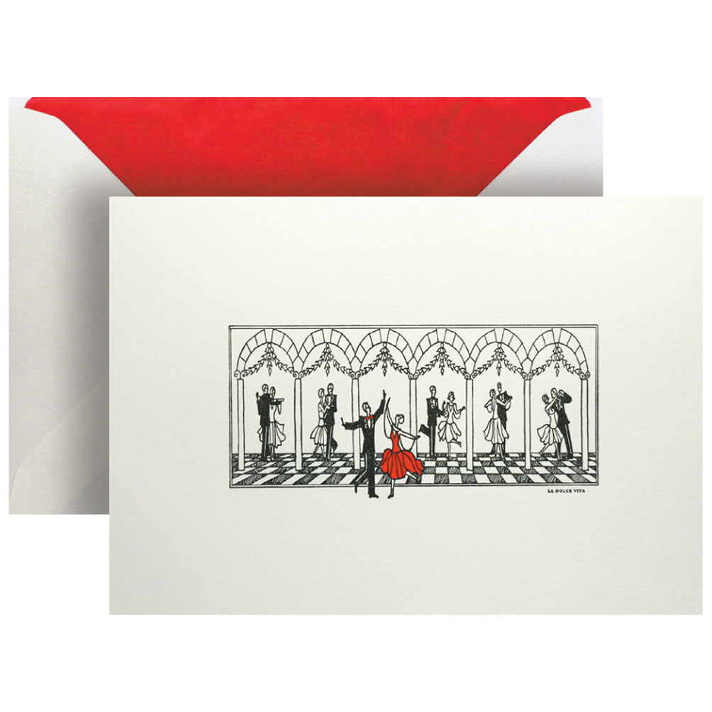 Dance Party Greeting Card