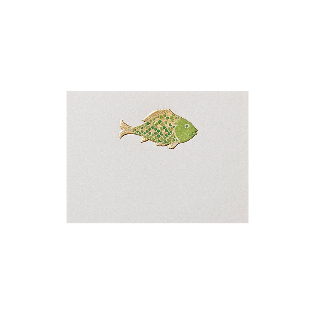 Christmas Fish, table card (10 pcs)