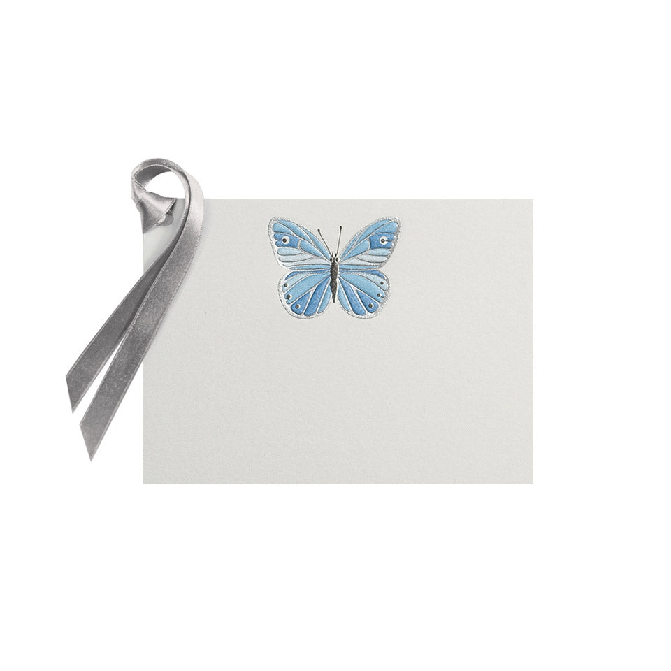 Blue Butterfly, gift tag (10 pcs)