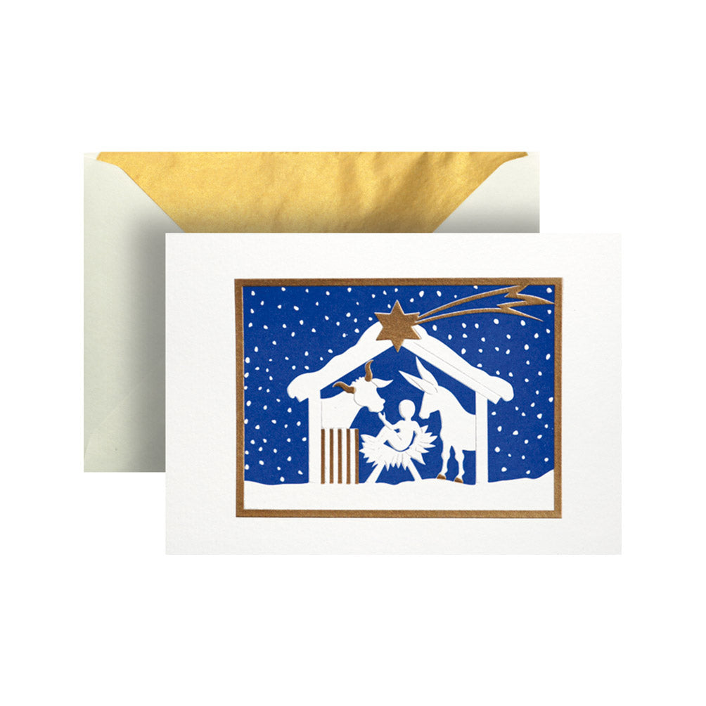 Creche Greeting Card