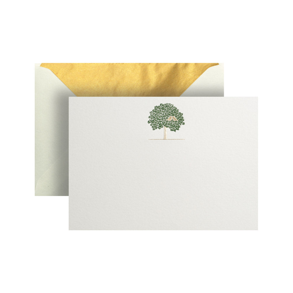 Birds on a Tree Greeting Card