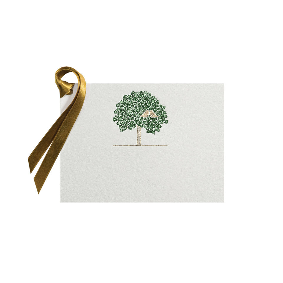 Birds on a Tree, gift tag (10 pcs)