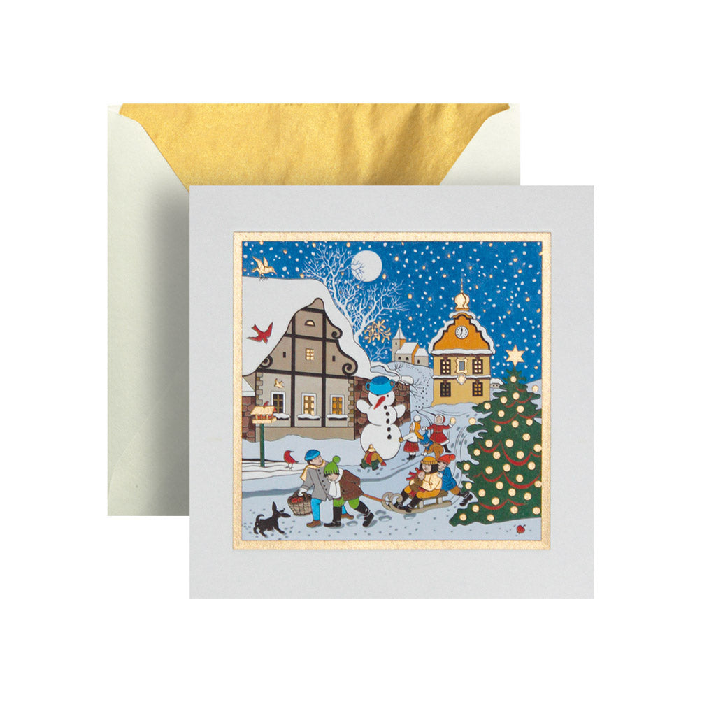 Holy Christmas Time Greeting Card