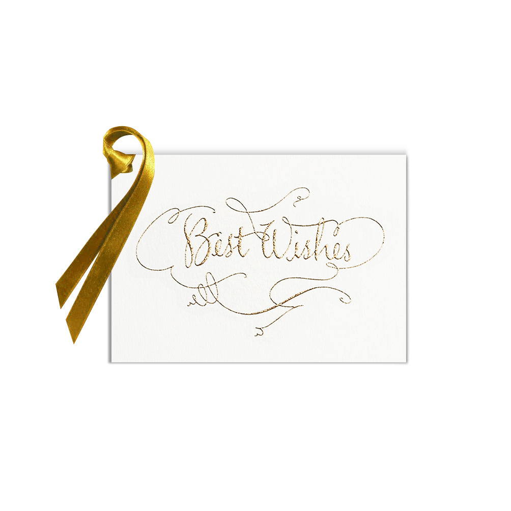 Best Wishes, gift tag (10 pcs)