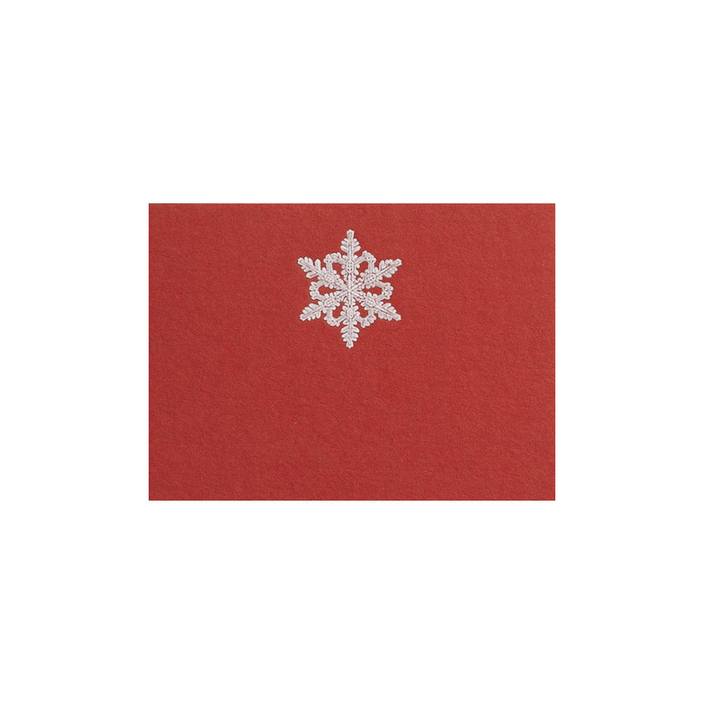 White Snowflake, table card (10 pcs)