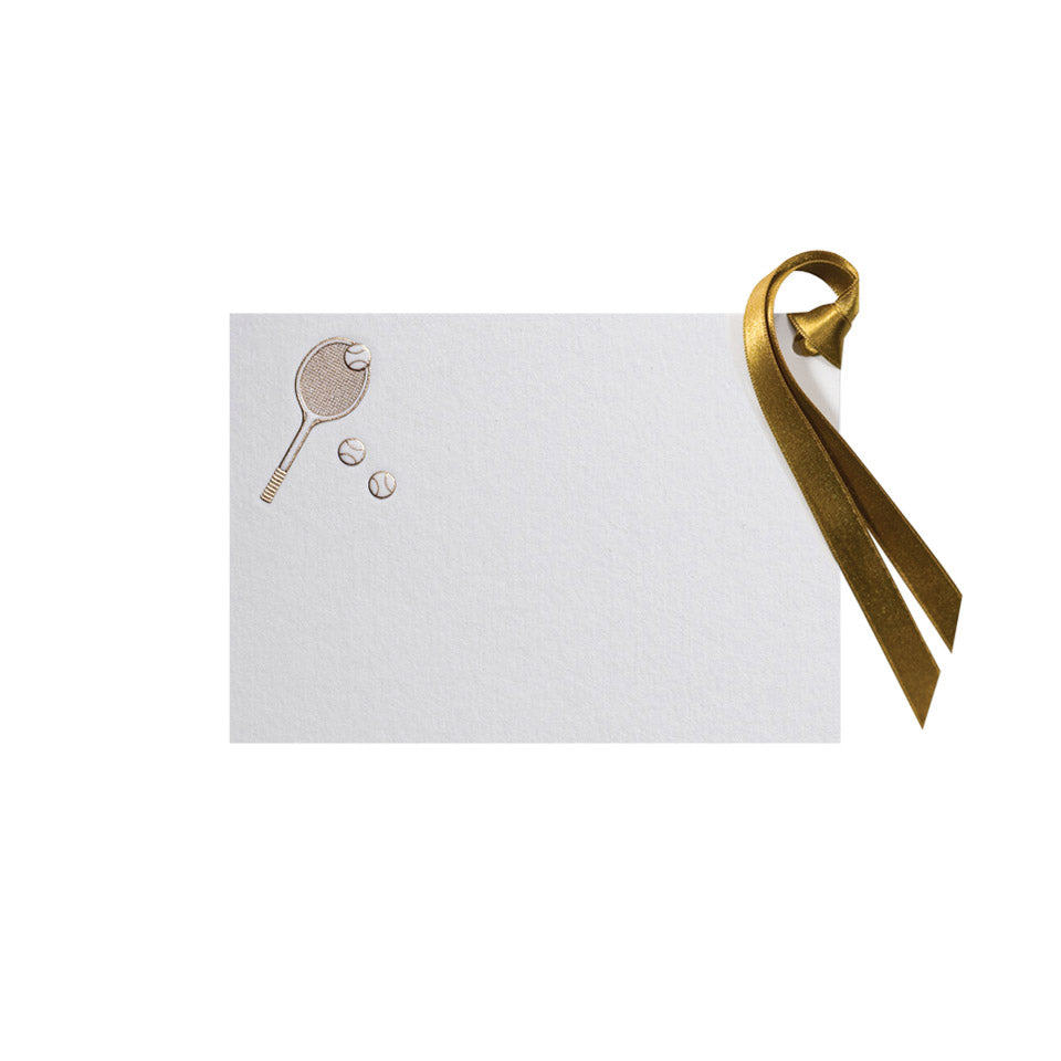 Tennis Racket, gift tag (10 pcs)