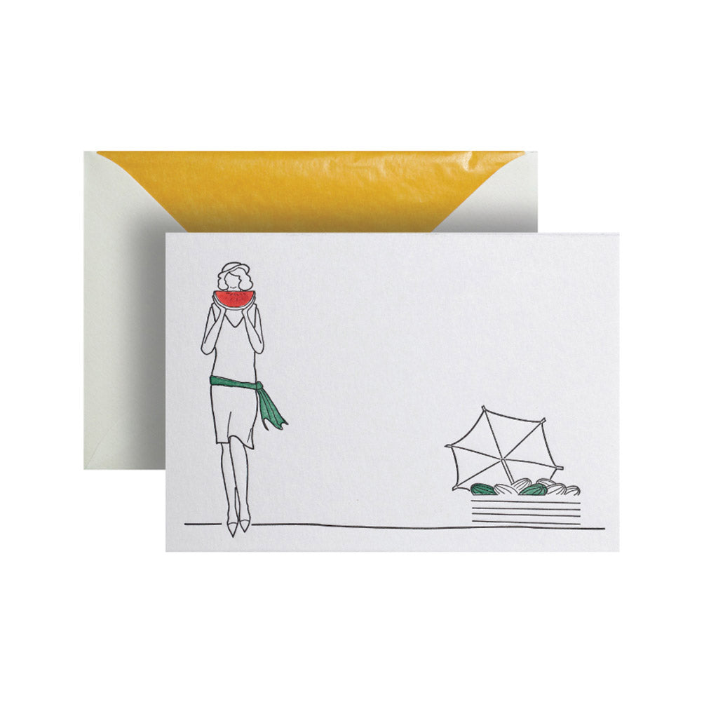 Summer Lady Card