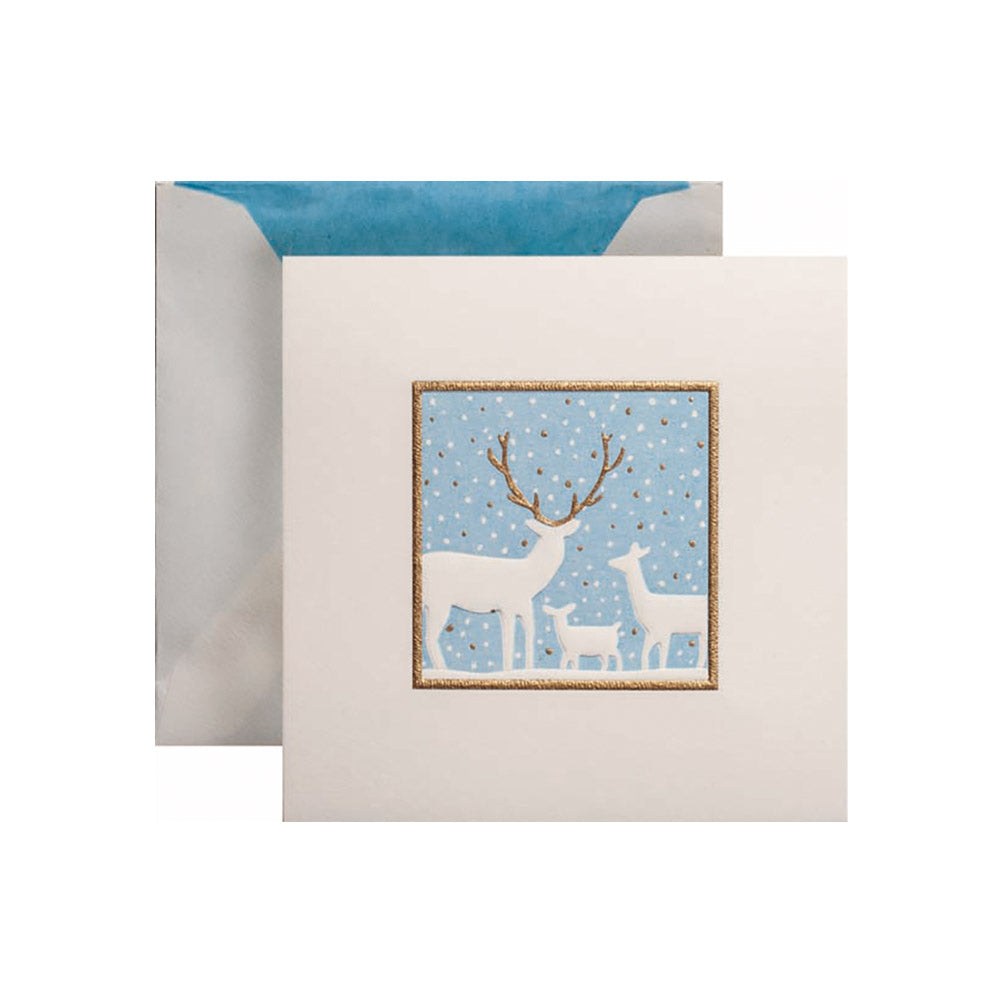 Deer Family Greeting Card