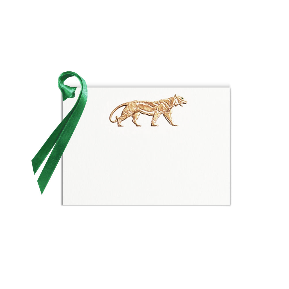Gold Tiger, gift tag (10 pcs)