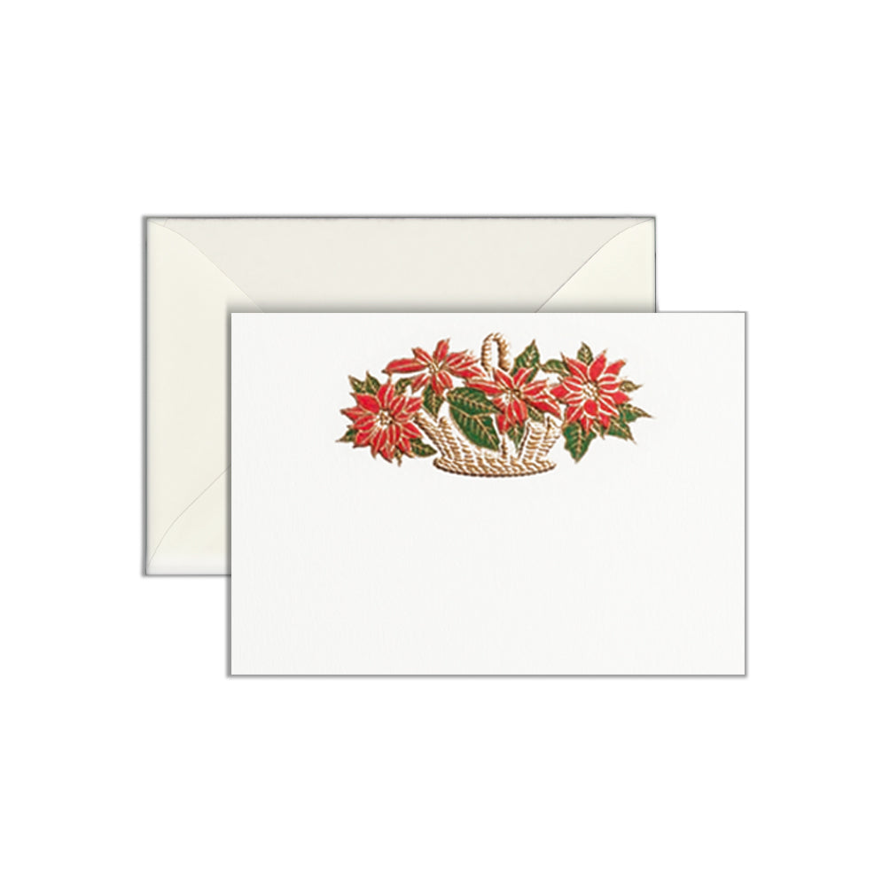 Poisenttia Basket, enclosure card & envelope