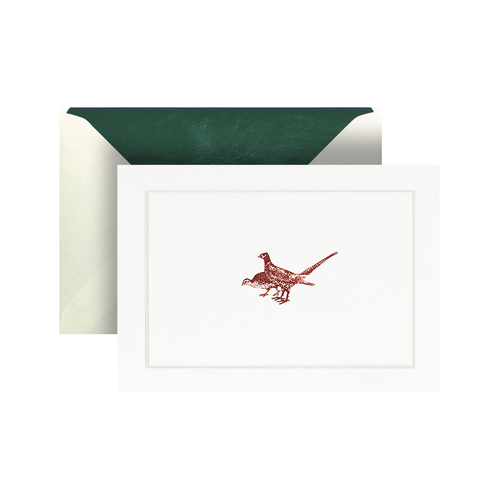 Pheasants Card