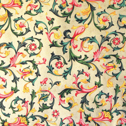 Rossi Gold Traditional Florentine style Wrapping Paper