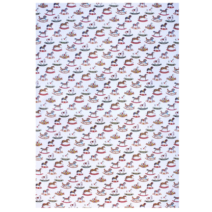 Rossi Rocking Horses Wrapping Paper
