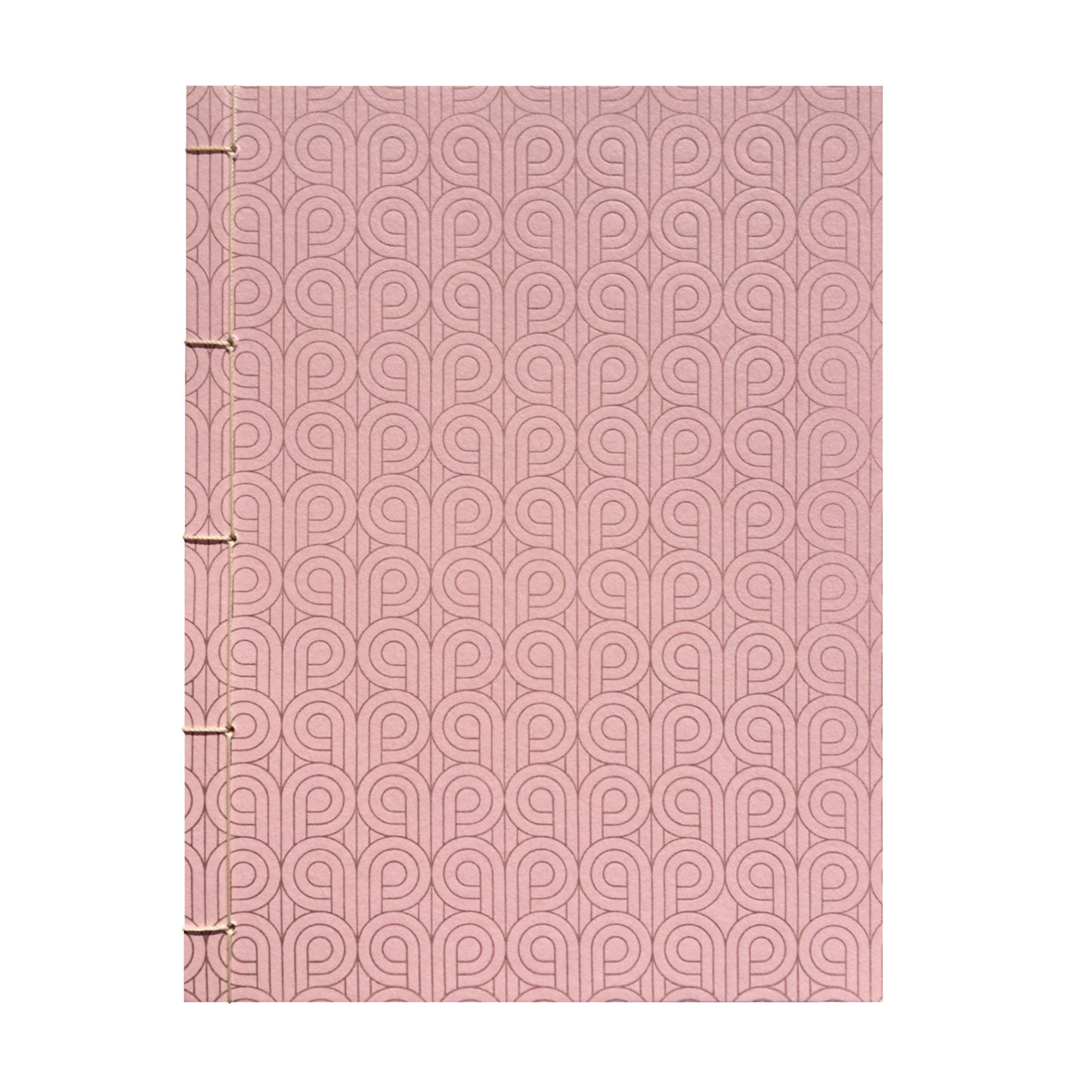 Rossi Notebook with japanese binding, pink