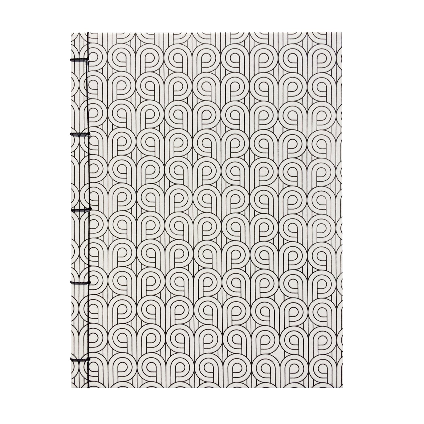 Rossi Notebook with japanese binding, wind, white