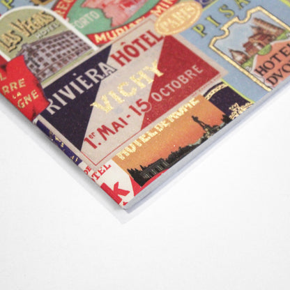 Rossi Hotels Luggage Labels - Softcover notebook