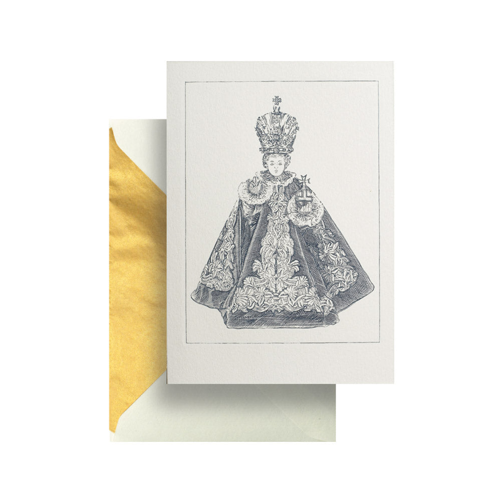 Infant of Prague Greeting Card