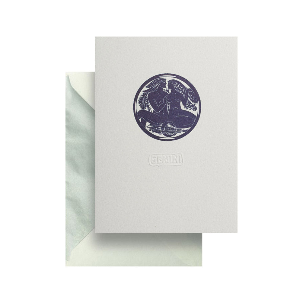 Gemini Greeting Card