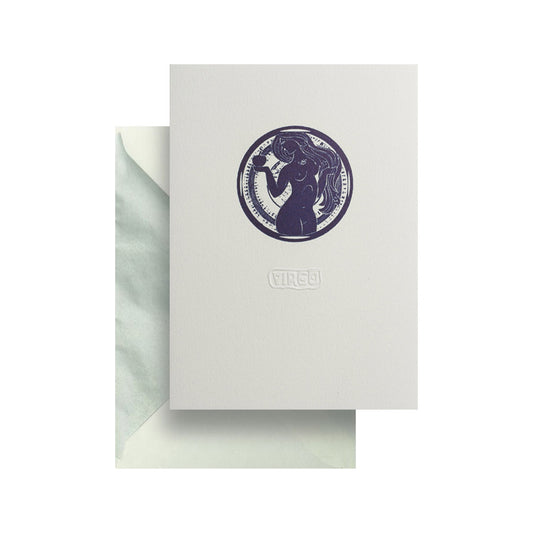 Virgo Greeting Card