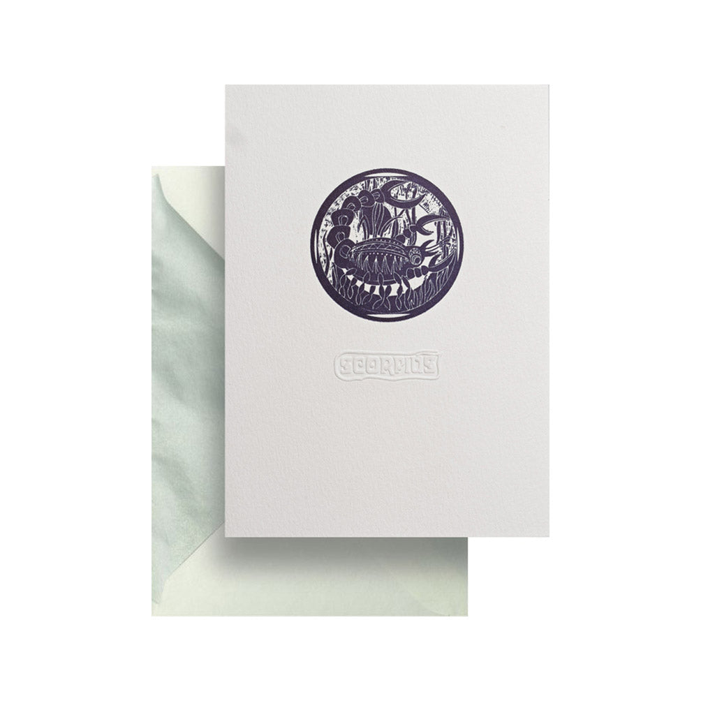 Scorpius Greeting Card