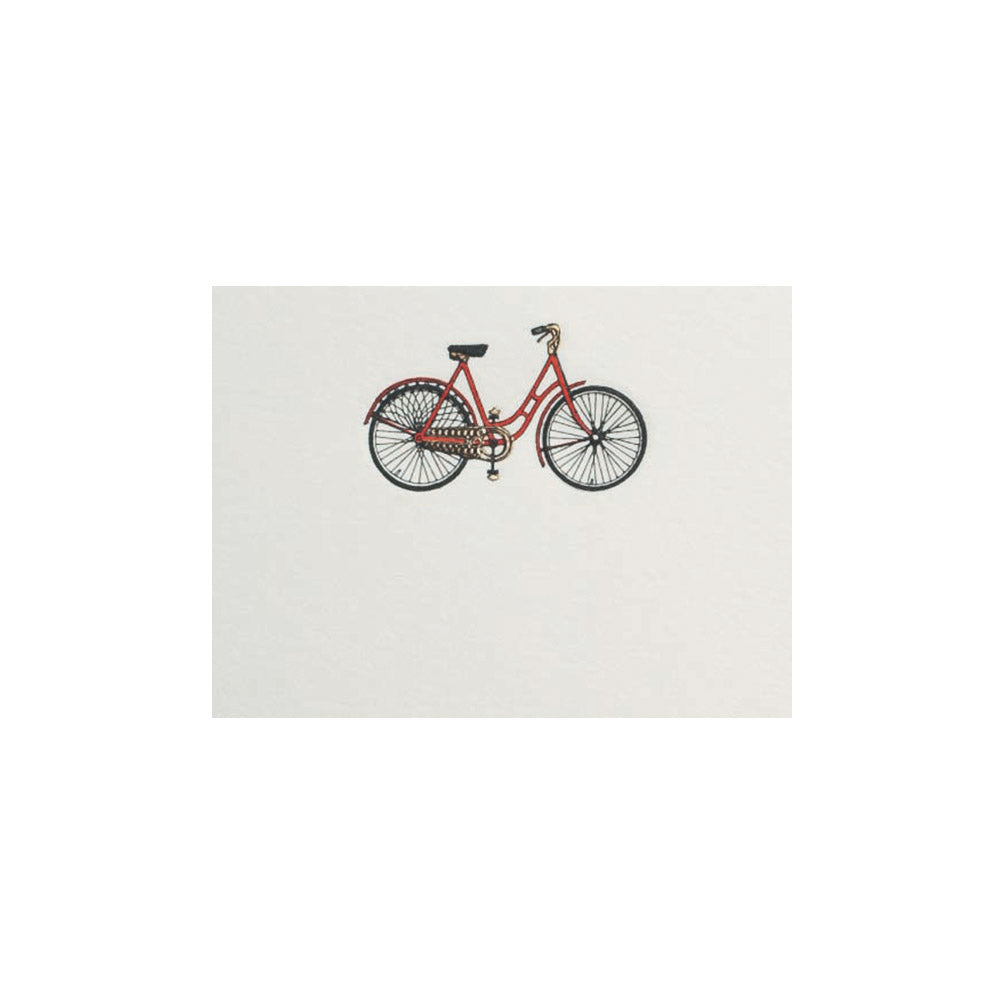 Red Bicycle, table card (10 pcs)