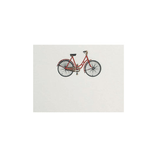 Red Bicycle, table card (10 pcs)