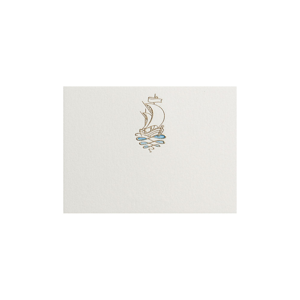 Boat, table card (10 pcs)