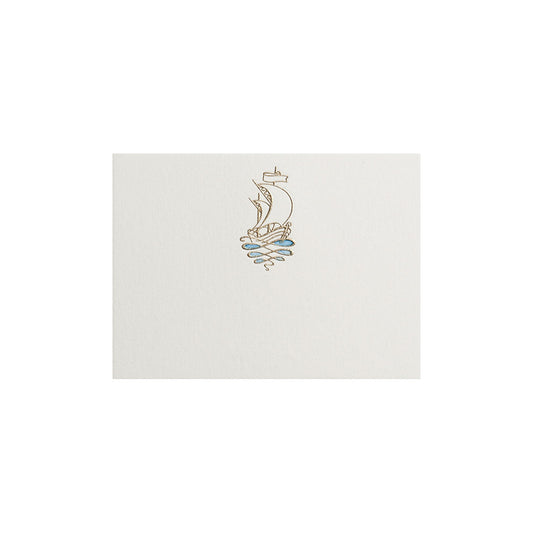 Boat, table card (10 pcs)