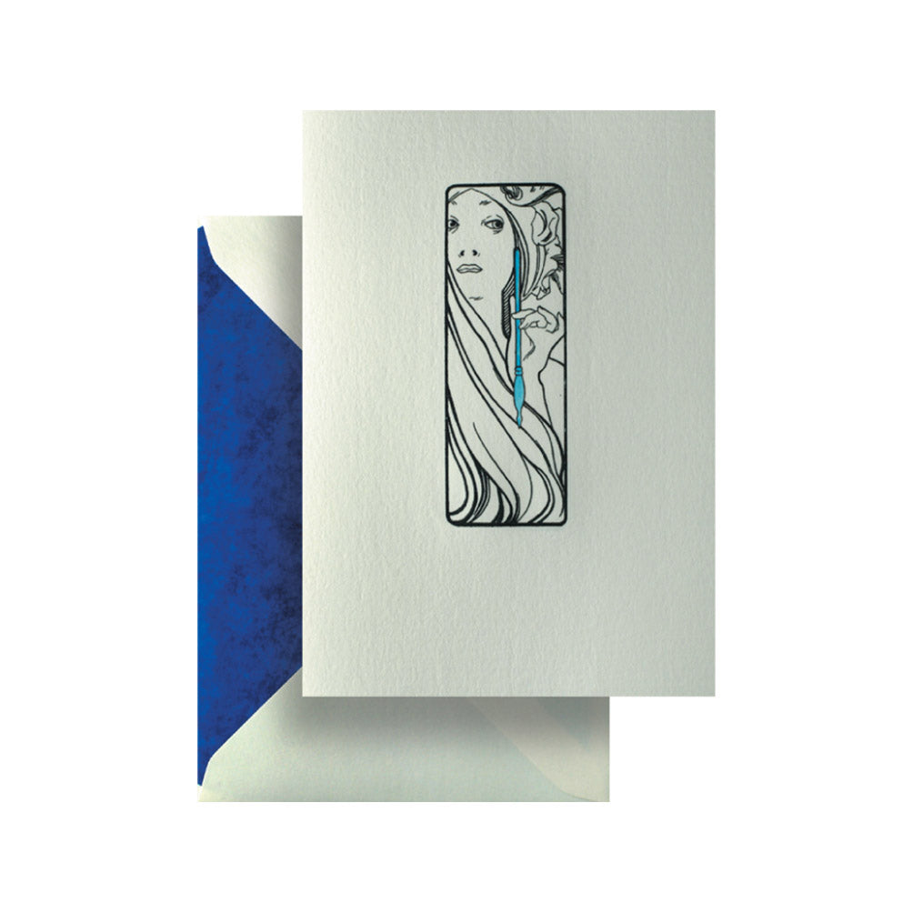 Glass Pen Card