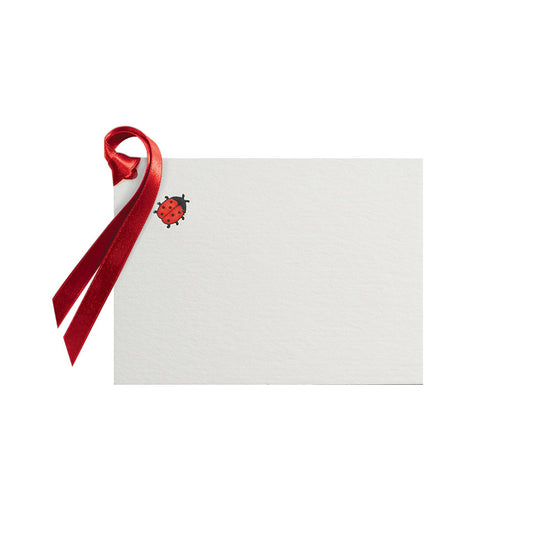 Ladybug, gift tag (10 pcs)