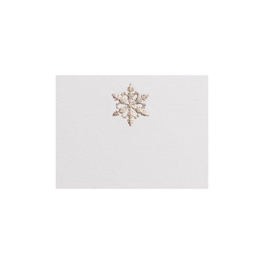 Gold Snowflake, table card (10 pcs)