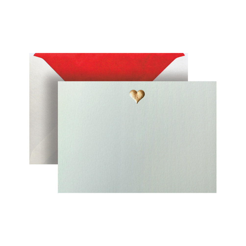 Gold Heart Card