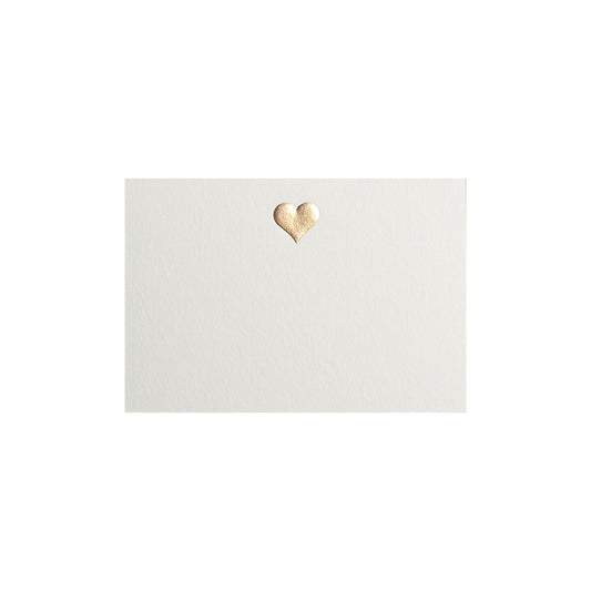 Gold Heart, table card (10 pcs)
