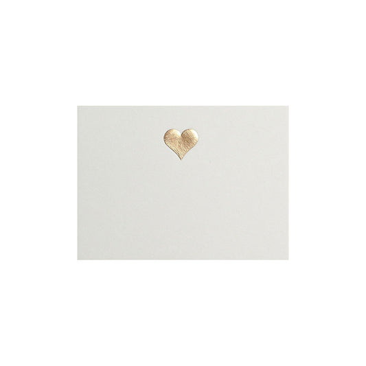 Gold Heart, table card (10 pcs)