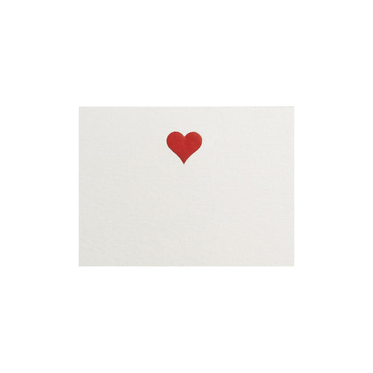 Red Heart, table card (10 pcs)