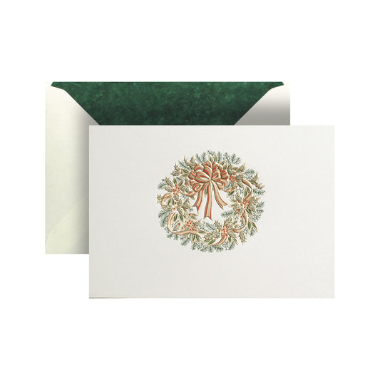 Christmas Wreath Greeting Card