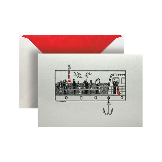 Boat Party Greeting Card