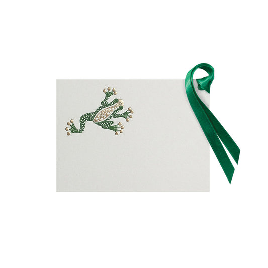 Gold Frog, gift tag (10 pcs)