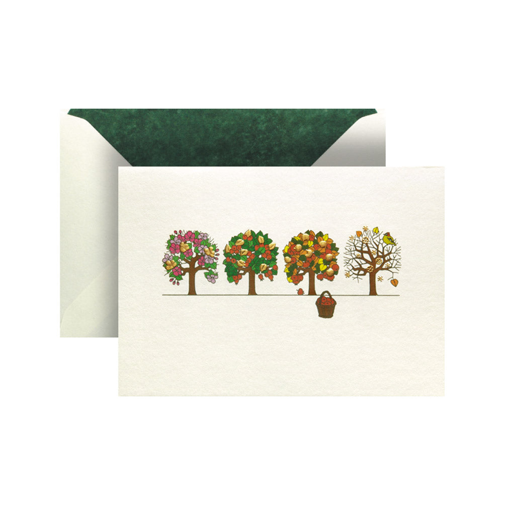 Four Seasons Greeting Card
