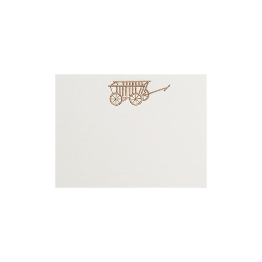 Bronze Cart, table card (10 pcs)