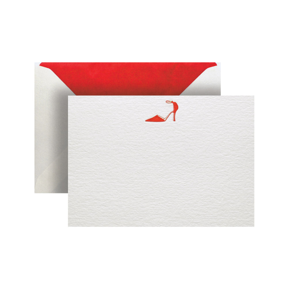 Red Shoe Card