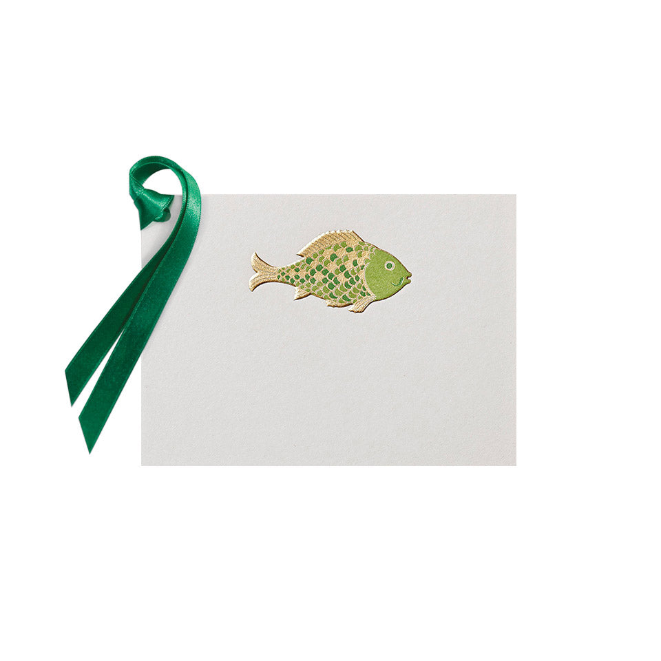 Christmas Fish, gift tag (10 pcs)