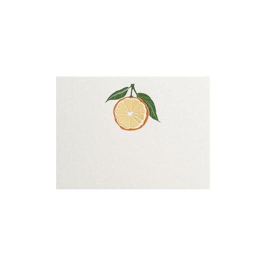 Orange, table card (10 pcs)