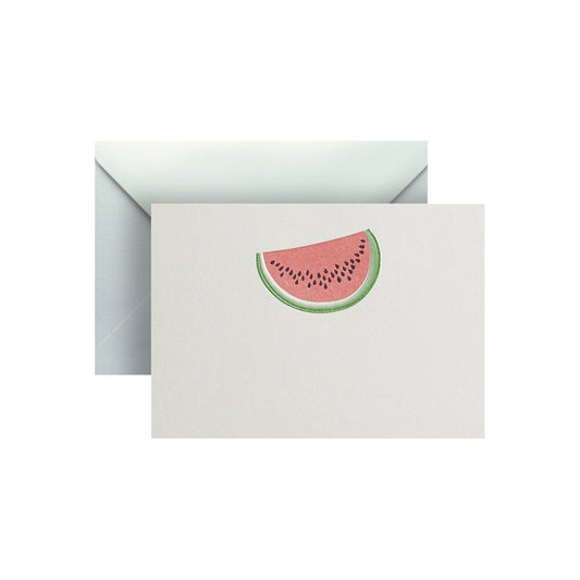 Melon, enclosure card & envelope