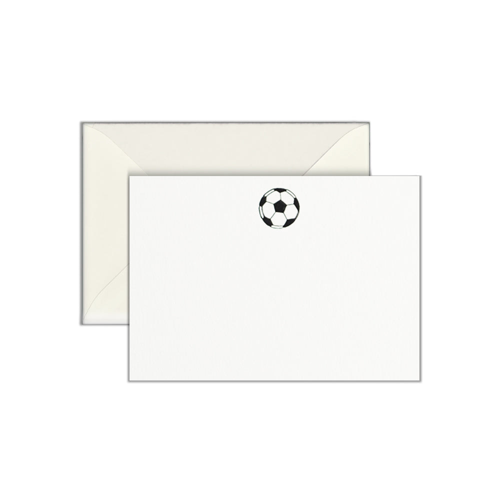 Football, enclosure card & envelope